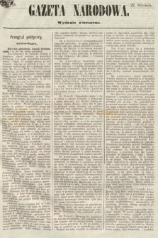 Gazeta Narodowa (wydanie wieczorne). 1872, nr 20