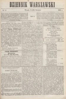 Dziennik Warszawski. R.6, nr 11 (26 stycznia 1869) + dod