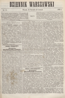 Dziennik Warszawski. R.6, nr 22 (9 lutego 1869)