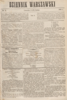Dziennik Warszawski. R.6, nr 31 (18 lutego 1869) + dod.