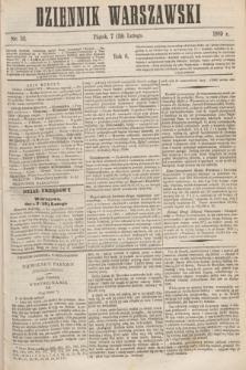 Dziennik Warszawski. R.6, nr 32 (19 lutego 1869)