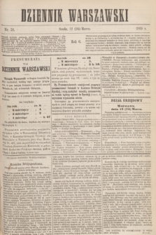 Dziennik Warszawski. R.6, nr 58 (24 marca 1869) + dod.
