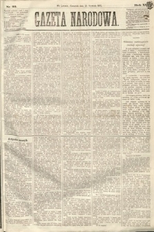 Gazeta Narodowa. 1872, nr 23