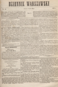 Dziennik Warszawski. R.6, nr 96 (15 maja 1869) + dod