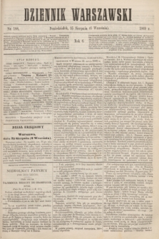 Dziennik Warszawski. R.6, nr 188 (6 września 1869)