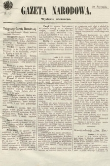 Gazeta Narodowa (wydanie wieczorne). 1872, nr 27