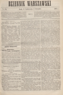 Dziennik Warszawski. R.6, nr 234 (3 listopada 1869)