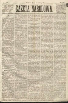 Gazeta Narodowa. 1872, nr 35