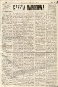 Gazeta Narodowa. 1872, nr 37