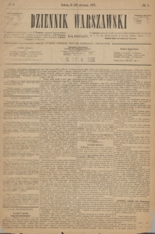 Dziennik Warszawski. R.12, № 8 (23 stycznia 1875)