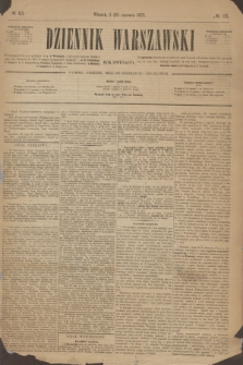 Dziennik Warszawski. R.12, № 113 (15 czerwca 1875)