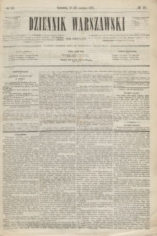 Dziennik Warszawski. R.12, № 121 (24 czerwca 1875)