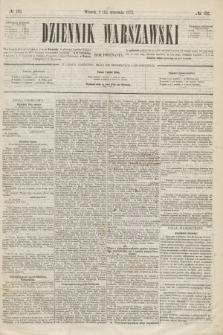 Dziennik Warszawski. R.12, № 182 (14 września 1875)