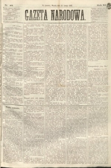 Gazeta Narodowa. 1872, nr 42