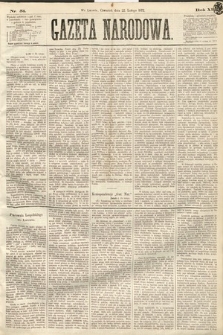 Gazeta Narodowa. 1872, nr 51