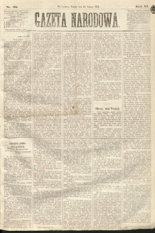 Gazeta Narodowa. 1872, nr 52