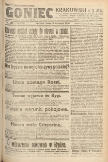 Goniec Krakowski. 1920, nr 246