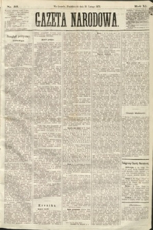 Gazeta Narodowa. 1872, nr 55