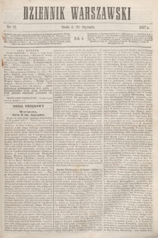 Dziennik Warszawski. R.4, nr 12 (16 stycznia 1867)