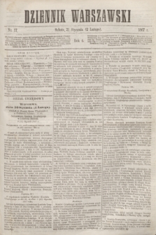 Dziennik Warszawski. R.4, nr 27 (2 lutego 1867)