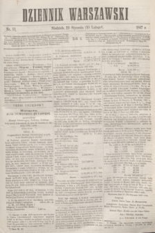 Dziennik Warszawski. R.4, nr 33 (10 lutego 1867)
