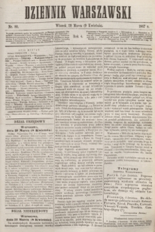 Dziennik Warszawski. R.4, nr 80 (9 kwietnia 1867)