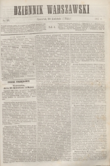 Dziennik Warszawski. R.4, nr 96 (2 maja 1867)