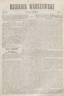 Dziennik Warszawski. R.4, nr 111 (21 maja 1867)