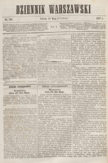 Dziennik Warszawski. R.4, nr 120 (1 czerwca 1867)