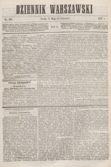 Dziennik Warszawski. R.4, nr 128 (12 czerwca 1867)