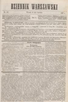Dziennik Warszawski. R.4, nr 137 (25 czerwca 1867)
