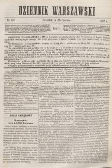 Dziennik Warszawski. R.4, nr 139 (27 czerwca 1867)