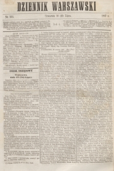 Dziennik Warszawski. R.4, nr 162 (25 lipca 1867)
