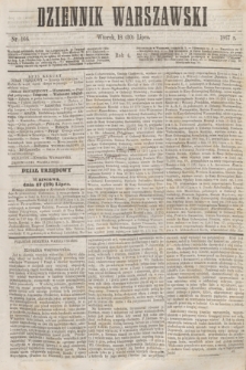 Dziennik Warszawski. R.4, nr 166 (30 lipca 1867)