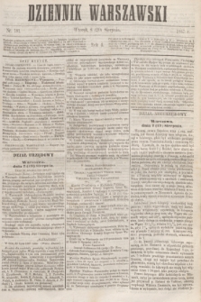 Dziennik Warszawski. R.4, nr 181 (20 sierpnia 1867)