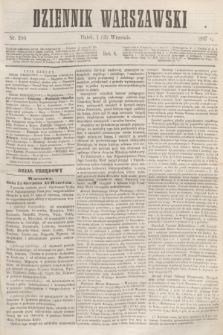 Dziennik Warszawski. R.4, nr 200 (13 września 1867)