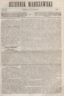 Dziennik Warszawski. R.4, nr 202 (15 września 1867)