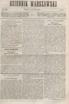 Dziennik Warszawski. R.4, nr 203 (17 września 1867)