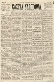 Gazeta Narodowa. 1872, nr 70
