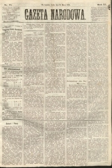 Gazeta Narodowa. 1872, nr 71