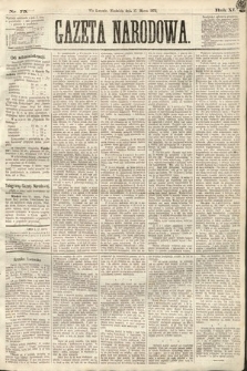 Gazeta Narodowa. 1872, nr 75