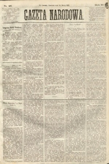 Gazeta Narodowa. 1872, nr 85