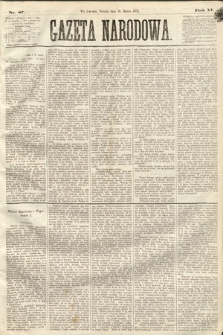 Gazeta Narodowa. 1872, nr 87