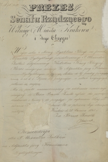 Z papierów Lucjana Lipińskiego notariusza w Nowym Sączu