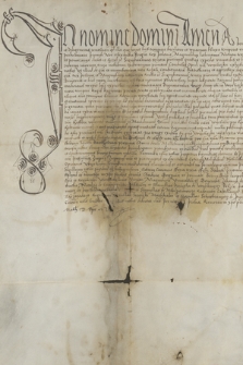 Dokument króla Aleksandra Jagiellończyka zawierający transumpt dokumentu króla Kazimierza Jagiellończyka z 28 VIII 1447 r. w Piotrkowie dotyczący zwolnienia mieszczan wielickich od podwód