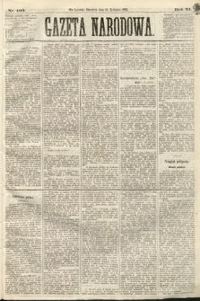 Gazeta Narodowa. 1872, nr 105