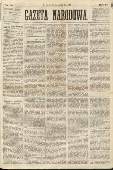 Gazeta Narodowa. 1872, nr 141