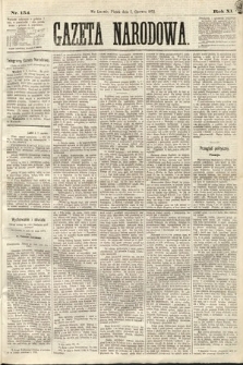 Gazeta Narodowa. 1872, nr 154