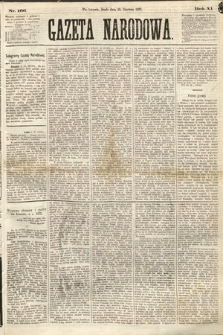 Gazeta Narodowa. 1872, nr 166