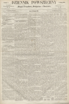 Dziennik Powszechny : Pismo Urzędowe, Polityczne i Naukowe. 1862, nr 12 (18 stycznia)